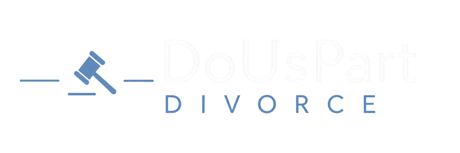 DoUsPart Divorce logo - stipulated divorces