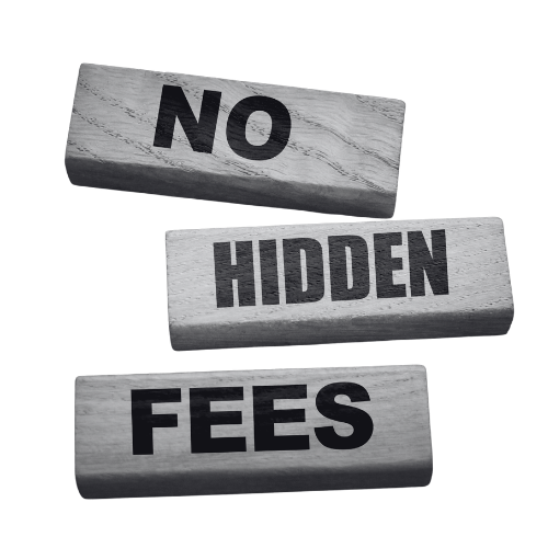 No hidden fees – transparent flat fee pricing for stipulated divorce at DoUsPart Divorce